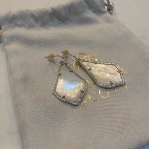 FLASH SALE: Mother of Pearl Kendra Scott Alex Earrings